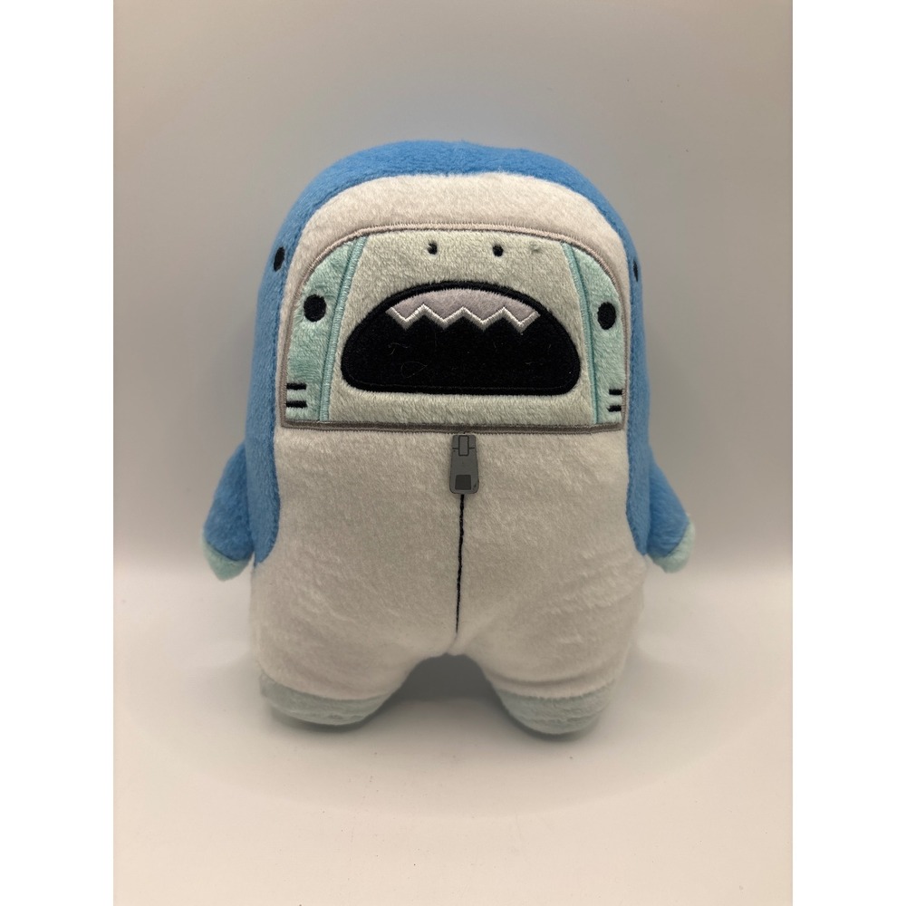 Samezu Costume Plush Jinbe Whale Shark Blue White Polka Dot Moha Arimura 6 Inch